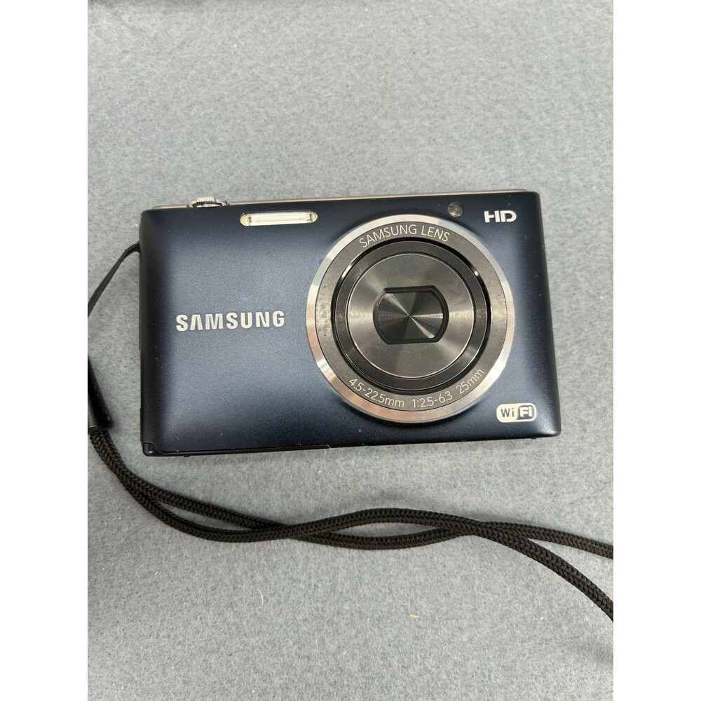 Samsung ST150F Smart Digital Camera 16.2MP WiFi Blue w/ Original Box Tested